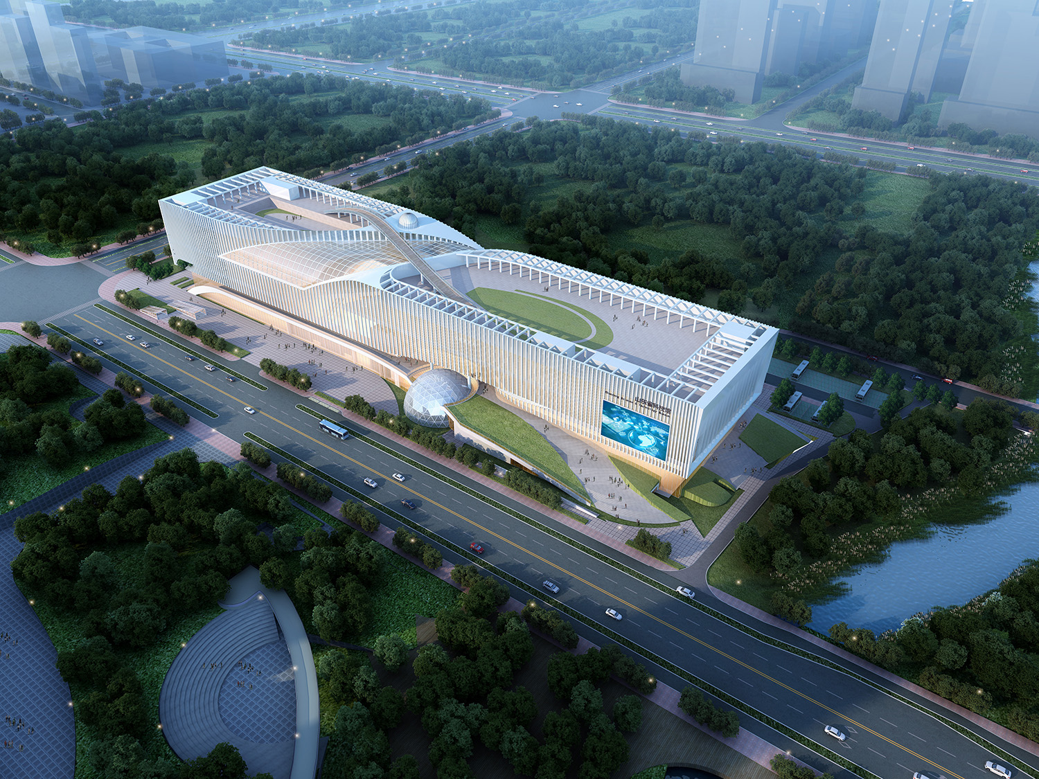 Galería de Zaha Hadid Architects presenta el proyecto para el Museo de Ciencia y Tecnología de ...